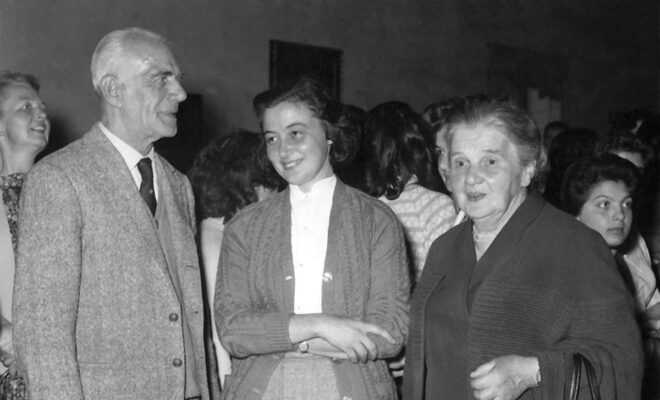 Chiara Lubichová s tatínkem Liugim a maminkou Luigiou, foto archiv Citta Nuova